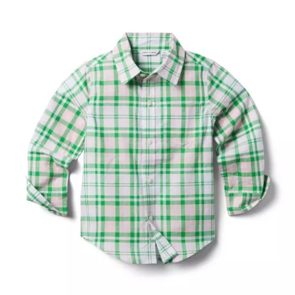 Janie and Jack Plaid Shirt